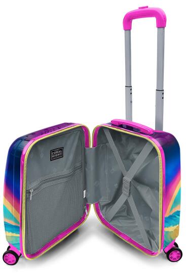 Coral High Kids Sörfçü Köpek Desenli Çocuk Valizi 16778 - 5