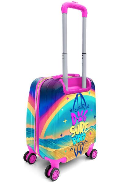 Coral High Kids Sörfçü Köpek Desenli Çocuk Valizi 16778 - 9