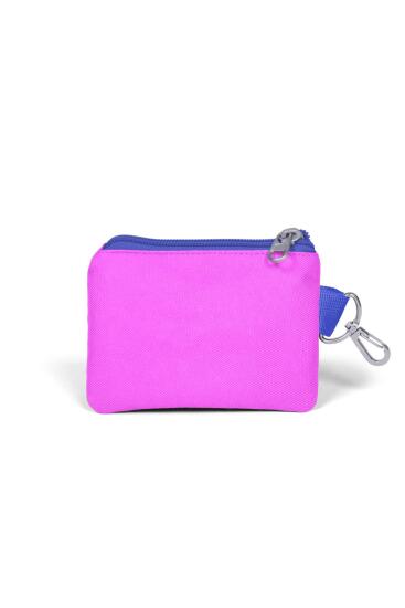Coral High Kids Su Yeşili Açık Pembe Monogram Desenli Bozuk Para Çantası 21855 - 2