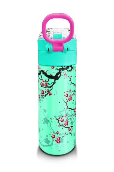 Coral High Kids Su Yeşili Koala Desenli Pipetli ve Direkt İçim Çelik Termos 500 ml 31927 - 3