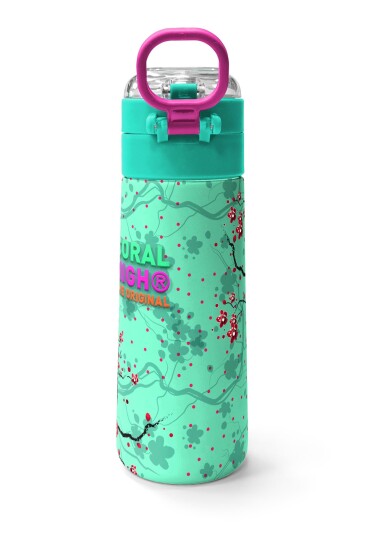 Coral High Kids Su Yeşili Koala Desenli Pipetli ve Direkt İçim Çelik Termos 500 ml 31927 - 4