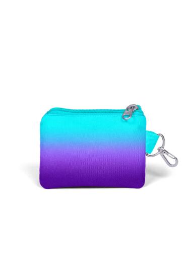 Coral High Kids Turkuaz Mor Renk Geçişli Bozuk Para Çantası 21892 - 2