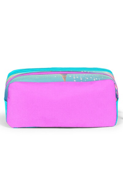 Coral High Kids Turkuaz Pembe Anime Kız Desenli 3’lü Okul Çanta Seti SET0114420 - 7