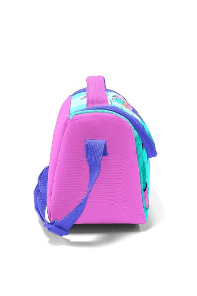 Coral High Kids Turkuaz Pembe Dondurmalı Kedi Desenli Thermo Beslenme Çantası 11751 - 3