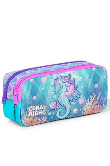 Coral High Kids Unicorn Denizatı Desenli 3’lü Okul Çanta Seti SET0133256 - 4