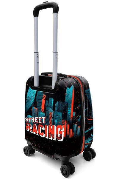 Coral High Kids Yarış Arabası Desenli Çocuk Valizi 16783 - 10