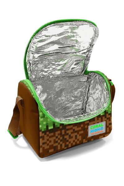 Coral High Kids Yeşil Craft High Craft Desenli Thermo Beslenme Çantası 11792 - 4