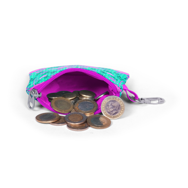 Coral High Kids Su Yeşili Flamingo Desenli Bozuk Para Çantası 21812 - 4