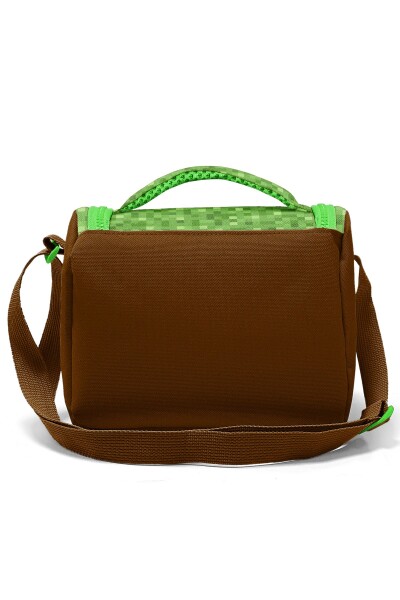 Coral High Kids Yeşil Kahverengi High Craft Desenli 3’lü Okul Çanta Seti SET0123976 - 5