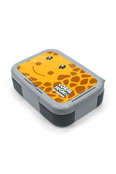 Coral High Kids Zürafa Desenli Paslanmaz Çelik Beslenme Kabı 39162 - 2