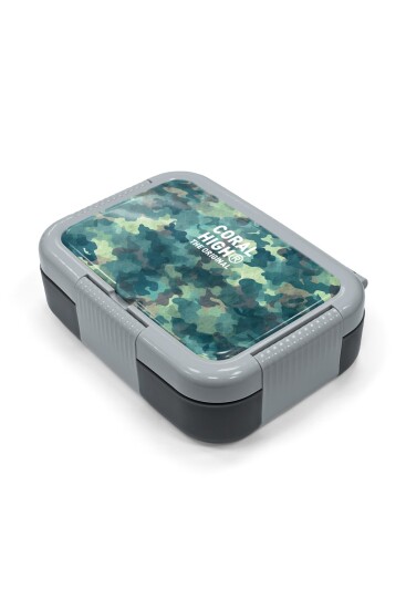 Coral High Kids Kamuflaj Desenli Paslanmaz Çelik Beslenme Kabı 39165 - 2