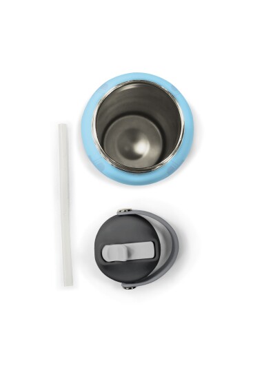 Coral High Kırmızı İtfaiye Desenli Katlanır Ağızlıklı Çelik Termos 650 ml 38345 - 6