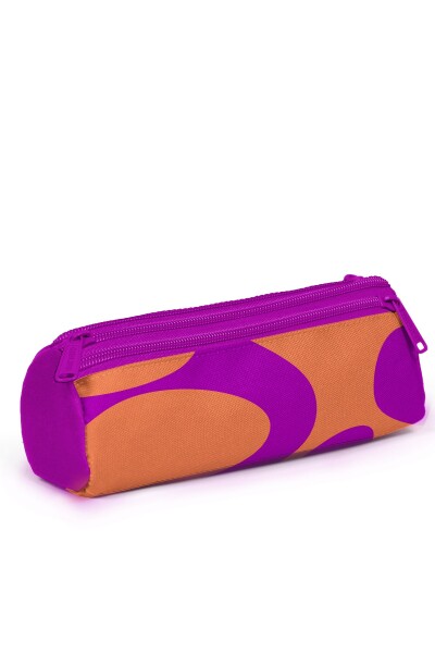 Coral High Koyu Pembe Turuncu Desenli 3’lü Okul Çanta Seti SET0123684 - 6