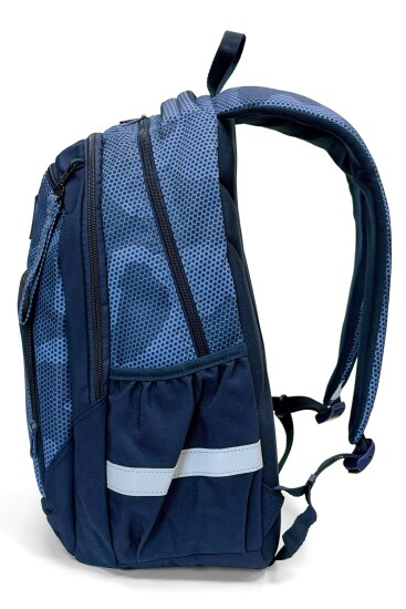 Coral High Lacivert Desenli Okul Sırt Çantası 24452 - 4