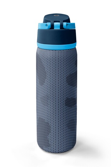 Coral High Lacivert Desenli Pipetli ve Direkt İçim Çelik Termos 800 ml 38580 - 6