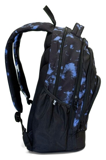 Coral High Lacivert Eskitme Desenli Okul Sırt Çantası 24456 - 5
