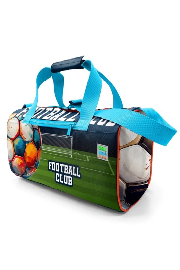 Coral High Lacivert Futbol Desenli Spor Çantası 27525 - 3