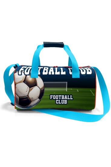 Coral High Lacivert Futbol Desenli Spor Çantası 27525 - 4