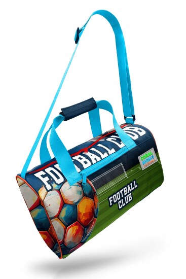 Coral High Lacivert Futbol Desenli Spor Çantası 27525 - 7