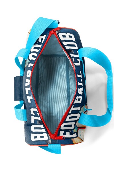 Coral High Lacivert Futbol Desenli Spor Çantası 27525 - 6