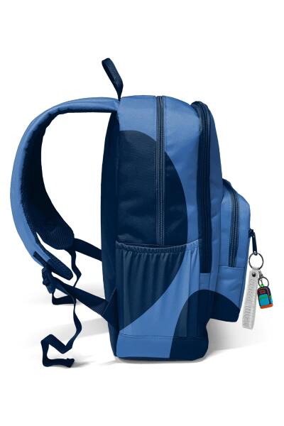 Coral High Lacivert Mavi Desenli Okul Sırt Çantası 23688 - 5