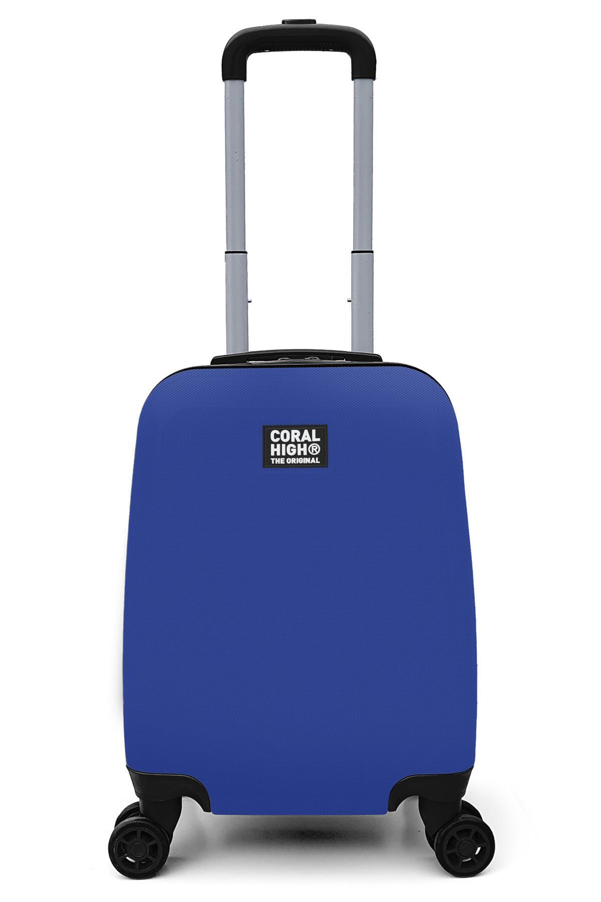 Coral High Lacivert Mini Kabin Valizi 16514