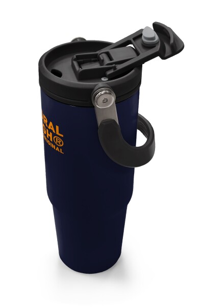 Coral High Lacivert Pipetli ve Direkt İçim Çelik Termos 900 ml 38760 - 3