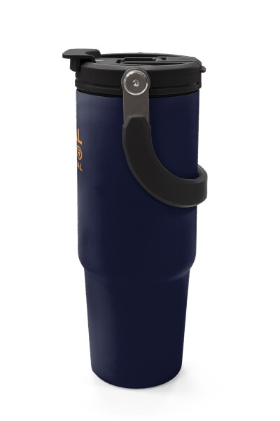 Coral High Lacivert Pipetli ve Direkt İçim Çelik Termos 900 ml 38760 - 5