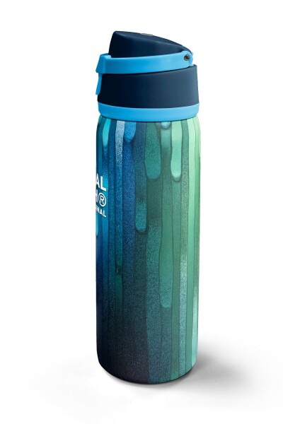 Coral High Lacivert Renkli Pipetli ve Direkt İçim Çelik Termos 800 ml 38550 - 5