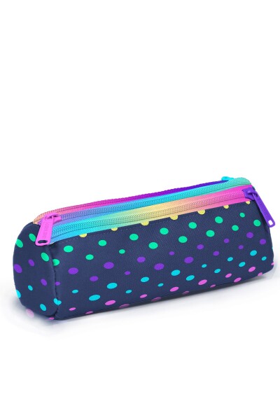 Coral High Lacivert Renkli Puantiyeli 3’lü Okul Çanta Seti SET0123672 - 6