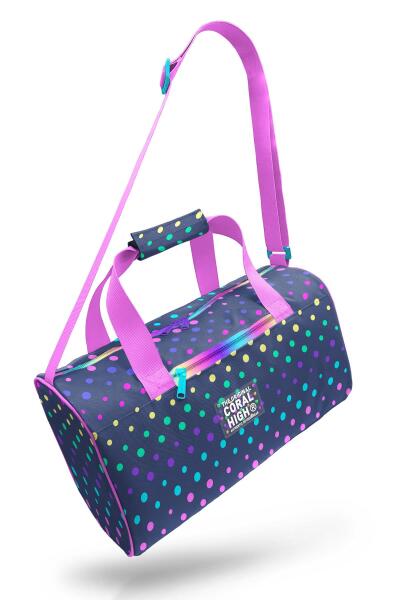 Coral High Lacivert Renkli Puantiyeli Spor Çantası 27528 - 7