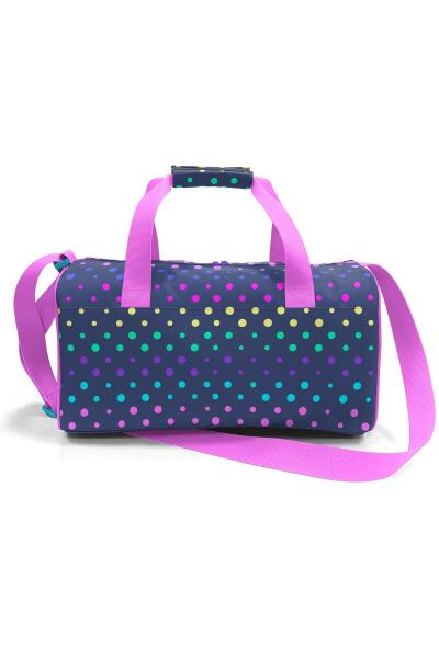 Coral High Lacivert Renkli Puantiyeli Spor Çantası 27528 - 3