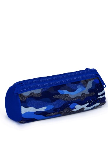 Coral High Lacivert Saks Kamuflaj Desenli 3’lü Okul Çanta Seti SET0123689 - 6