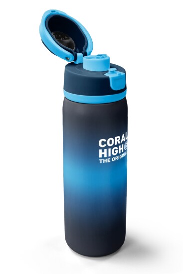 Coral High Lacivert Siyah Renkli Pipetli ve Direkt İçim Çelik Termos 800 ml 38560 - 3