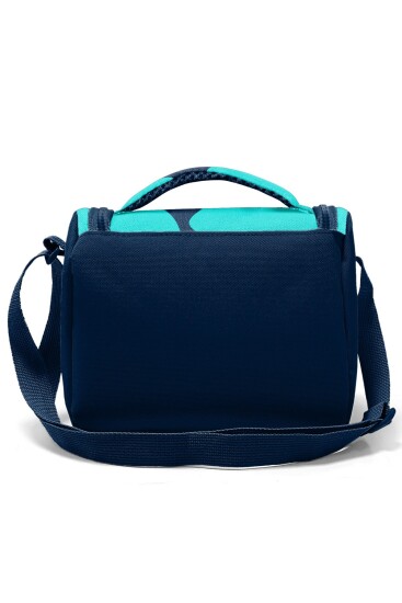 Coral High Lacivert Turkuaz Desenli 3’lü Okul Çanta Seti SET0123686 - 5