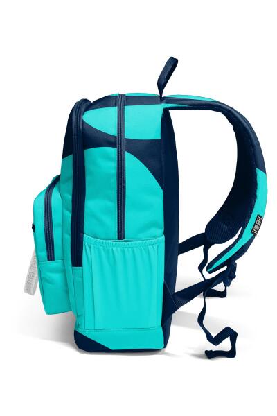 Coral High Lacivert Turkuaz Desenli Okul Sırt Çantası 23686 - 8