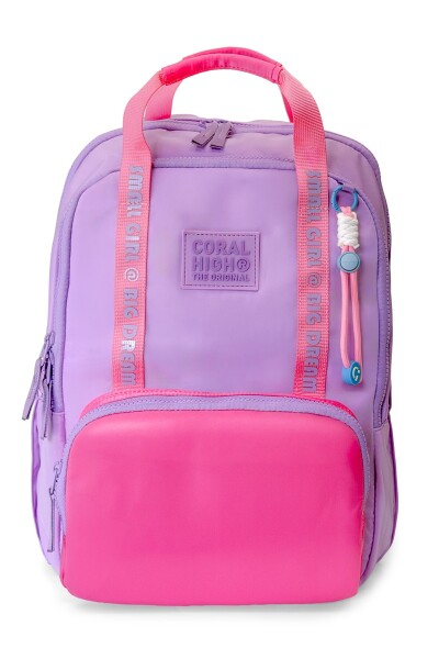 Coral High Lila Pembe Okul Sırt Çantası 24415 - 1