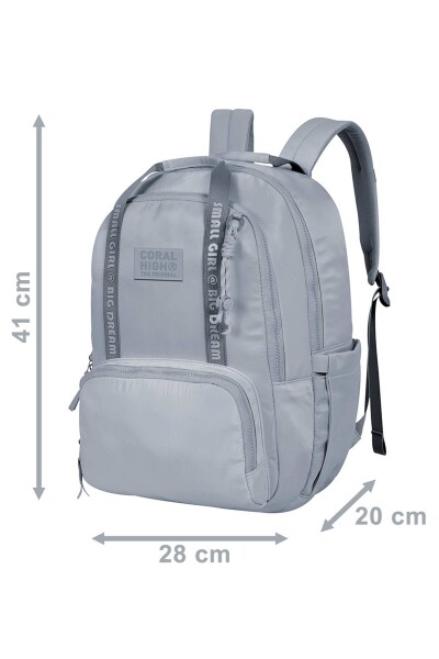 Coral High Lila Pembe Okul Sırt Çantası 24415 - 7