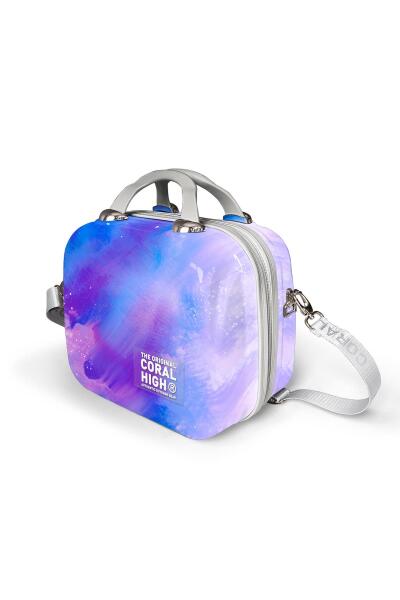 Coral High Renkli Desenli Omuz Askılı PC Makyaj Çantası 16839 - 9