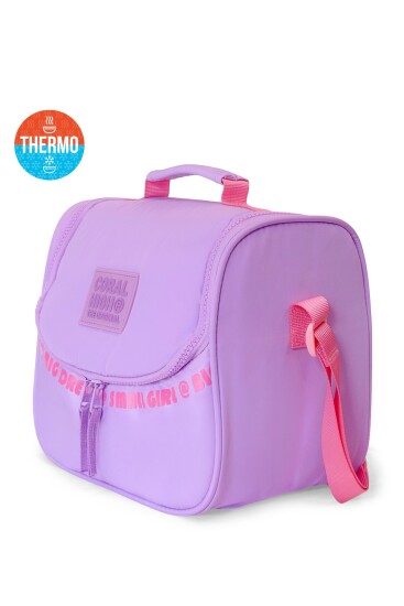 Coral High Mavi Lila Pembe Thermo Beslenme Çantası 27415 - Coral High