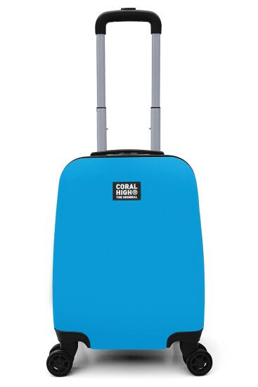 Coral High Mavi Mini Kabin Valizi 16507 