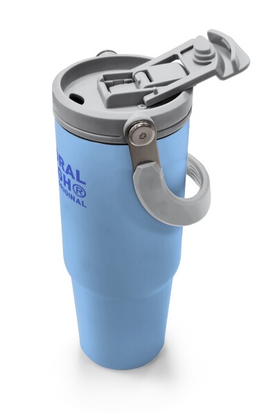 Coral High Mavi Pipetli ve Direkt İçim Çelik Termos 900 ml 38754 - 3