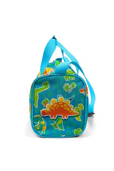 Coral High Mavi Yeşil Dinozor Desenli Spor Çantası 27537 - 9
