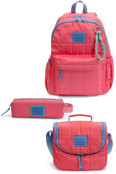 Coral High Mercan 3'lü Okul Çanta Seti SET0124418 - 1
