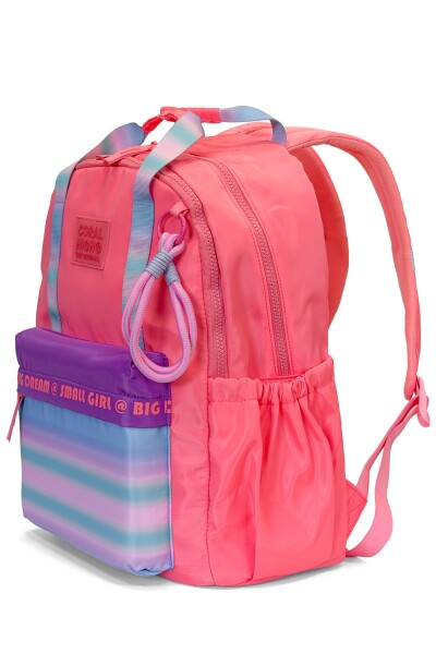 Coral High Mercan Mor Okul Sırt Çantası 24428 - 2
