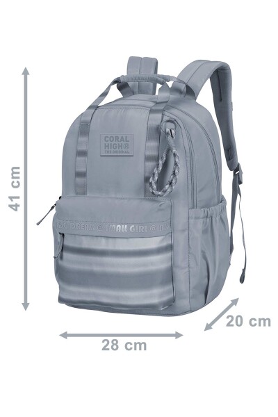 Coral High Mercan Mor Okul Sırt Çantası 24428 - 7