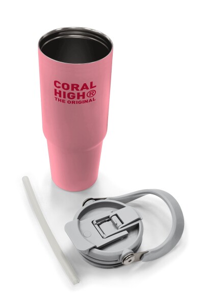 Coral High Mercan Pipetli ve Direkt İçim Çelik Termos 900 ml 38755 - 8