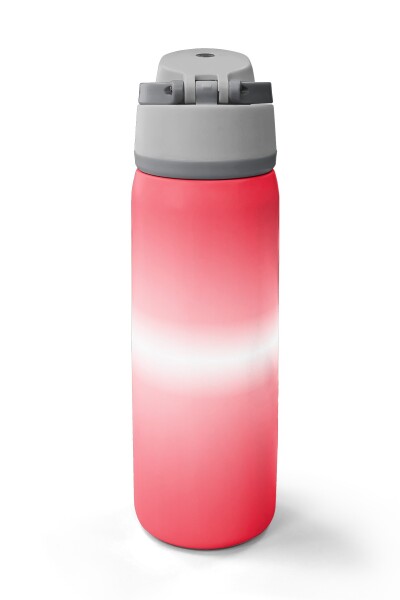 Coral High Mercan Renkli Pipetli ve Direkt İçim Çelik Termos 800 ml 38561 - 6
