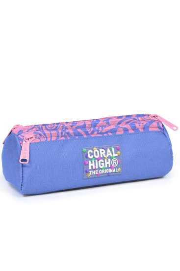 Coral High Milka Geometrik Desenli 3’lü Okul Çanta Seti SET0133227 - 4