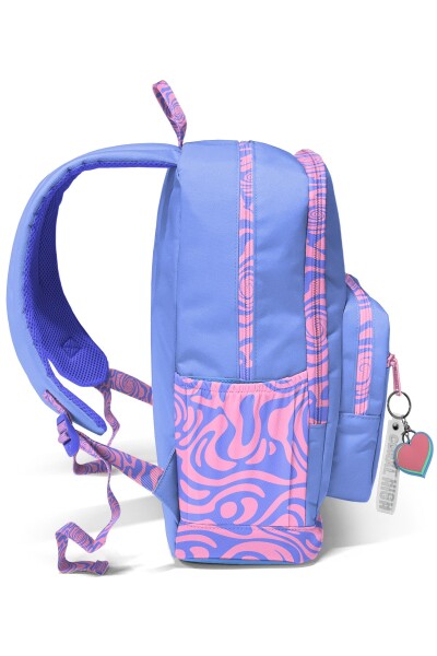 Coral High Milka Geometrik Desenli Okul Sırt Çantası 33227 - 5